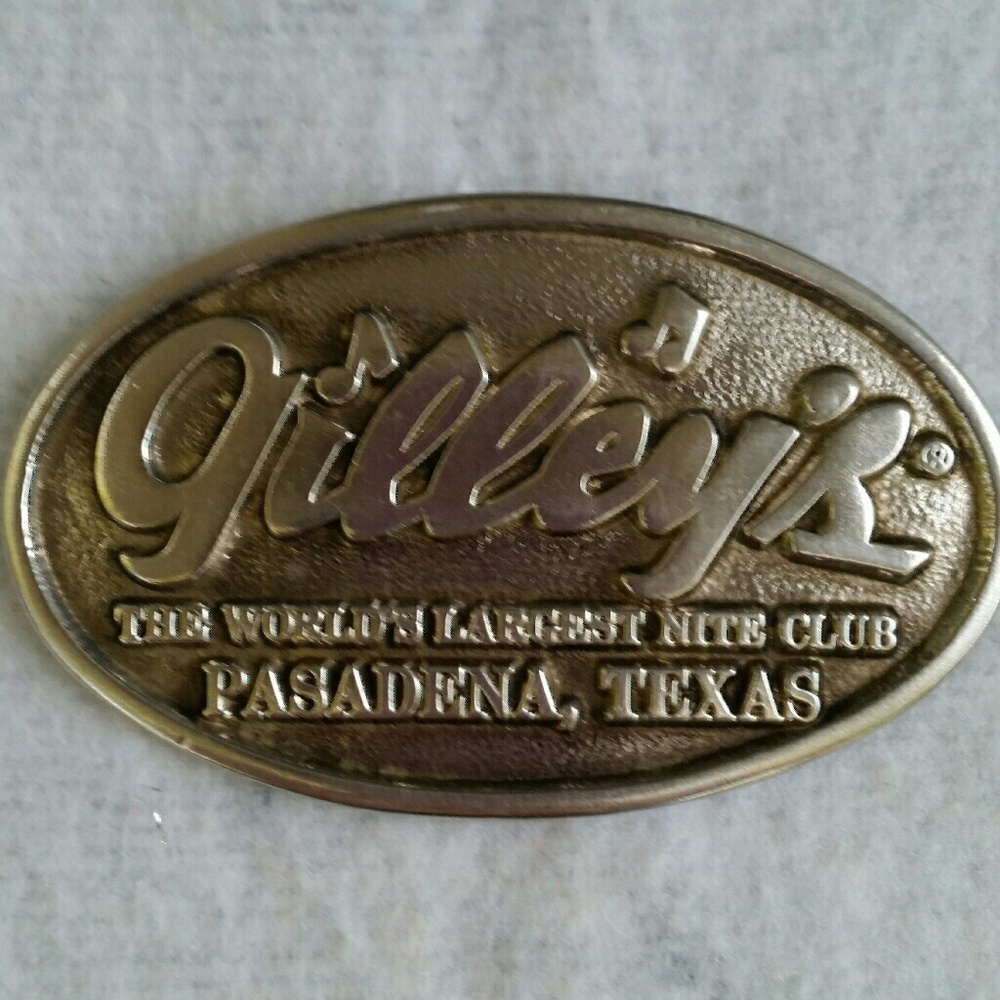1970's Gilley's Belt Buckle.